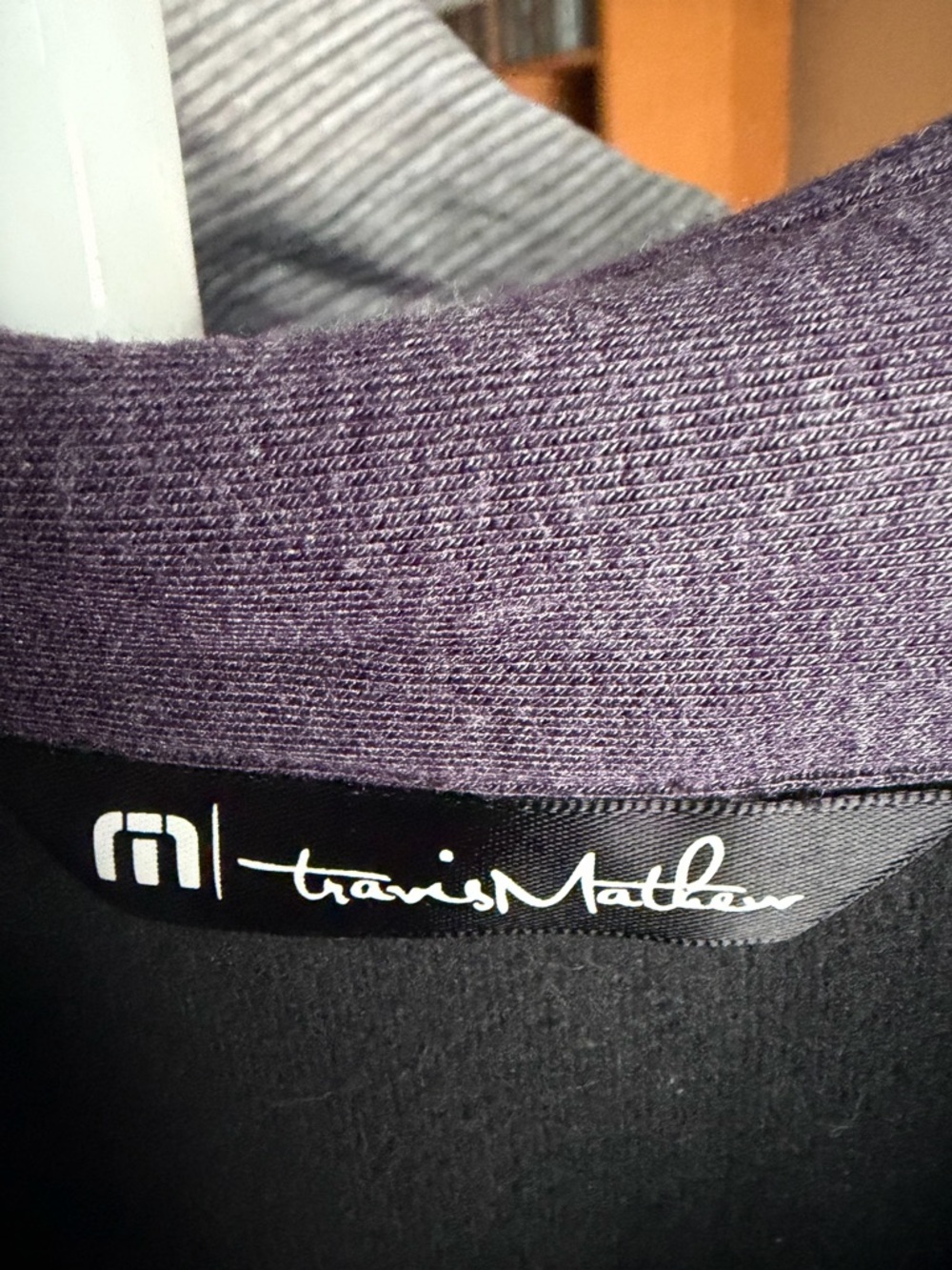 Travis Mathew Full Zip fleece jacket- lightweight - EUC- 3XL - Purple heather